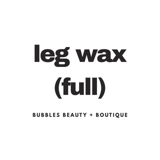 Leg Wax - Full