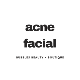 Acne Facial