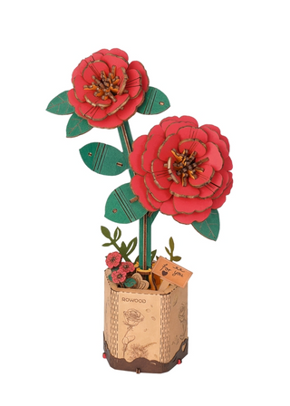 3D Wooden Puzzle Flower Bouquet Bundle