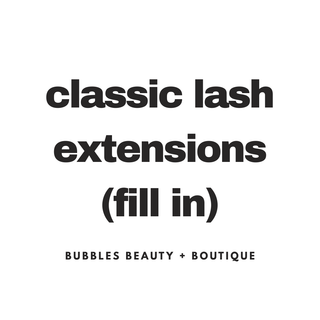 Classic Lash Extensions - Fill In