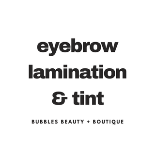 Eyebrow Lamination & Tint