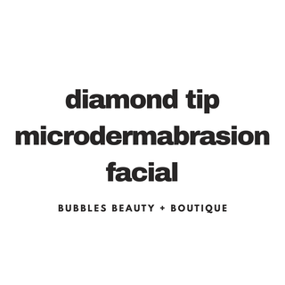 Diamond Tip Microdermabrasion Facial