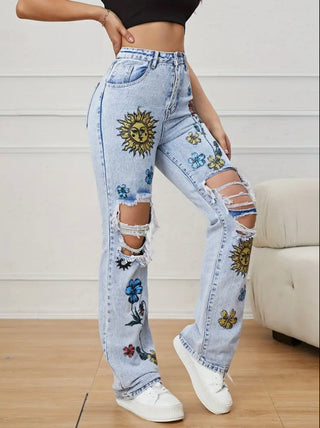 Art Deco Jeans