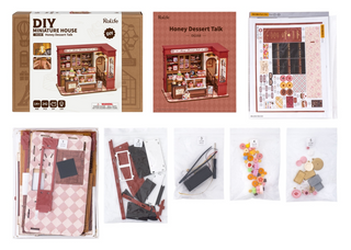 Miniature House DIY Kit: Honey Dessert Talk