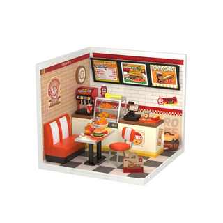 Miniature House DIY Kit: Yum Yum Burgers