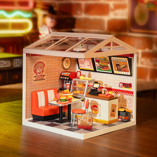 Miniature House DIY Kit: Yum Yum Burgers