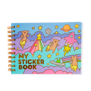 Hardcover Retro Style Collectible Sticker Books