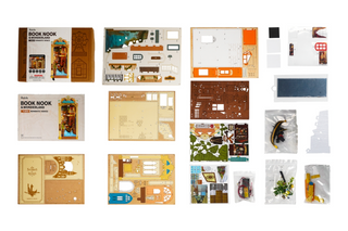 Booknook DIY Craft Kit: Romantic Venice