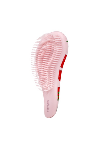 Strawberry Print Detangling Wet and Dry Hair Brush